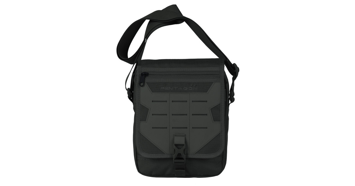PENTAGON Kleos Messenger Bag 2.5L Compact Shoulder Bag Organizer Utility Pocket