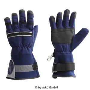Youth Firefighting Gloves Asko FIRE KEEPER Junior - Long Cuff