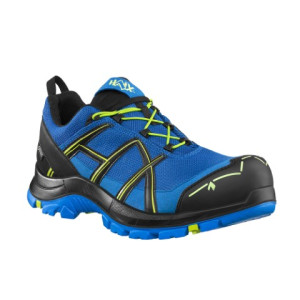 Protective Shoes Haix BLACK EAGLE SAFETY 40.1 Low - blue/citrus