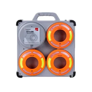 Mactronic O-FLARE Magnetic Warning Signal Discs, in Case – Synchronized