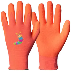 Children's garden gloves Granberg 108.0114 PLAY AND WORK - pink