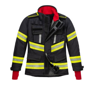 Firefighting Intervention Suit S-Gard BAVARIA BLACK Parallon Hybrid - Jacket
